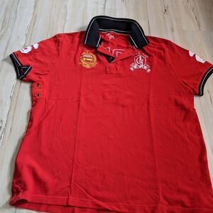 Izac jeans polo shirt top mens‎ polo club XXL spain